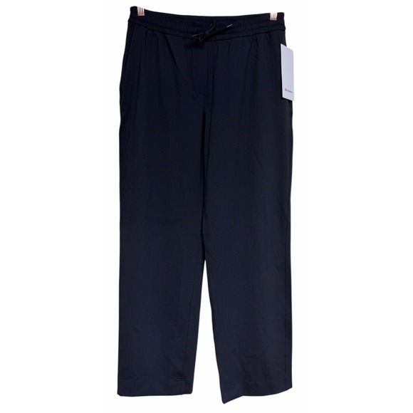 lululemon athletica Pants - Lululemon Straight-Leg Mid-Rise Pant‎ Luxtreme Black Women's Size Medium